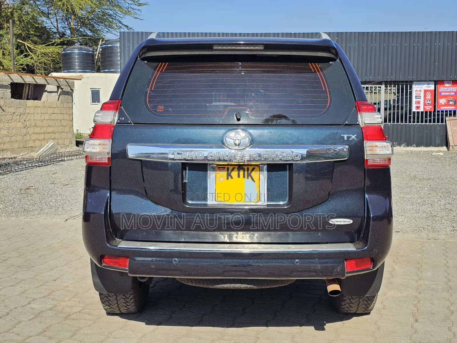 Toyota Land Cruiser Prado 2015 Blue