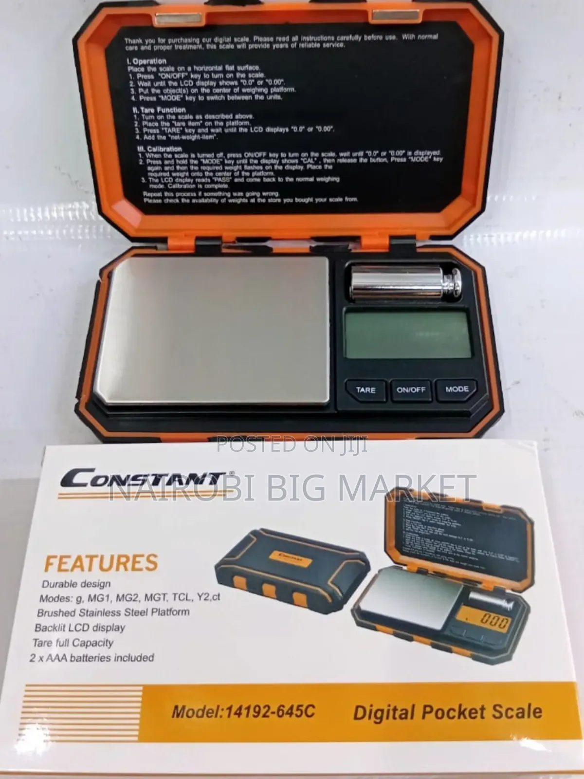 Constant Pocket Scale 300g 0.01g