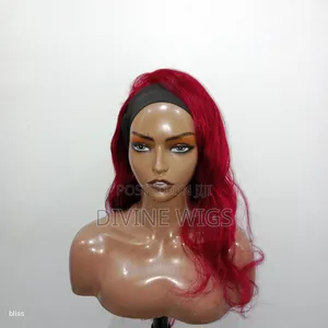 Long/Short Body Wave Head Band Wig
