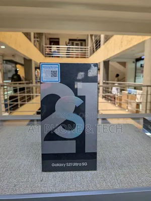 New Samsung Galaxy S21 Ultra 5G 256 GB Silver