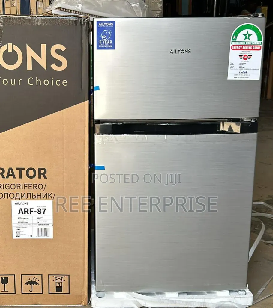 87 Litres Ailyons Double Door Fridge