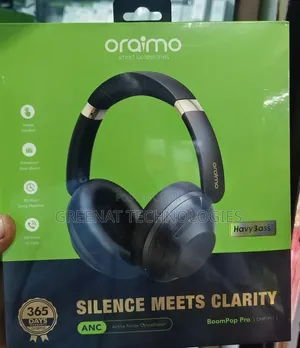 Oraimo BoomPop Pro OHP-917 ANC Wireless Headphones HavyBass 82 Hours