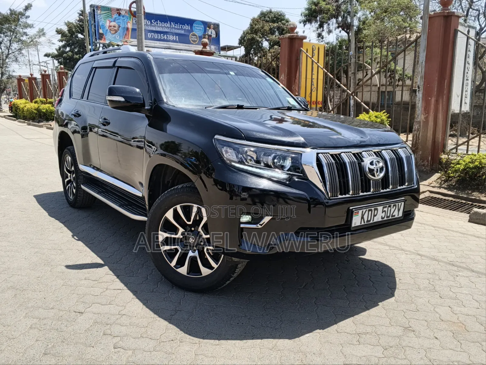 Toyota Land Cruiser Prado 2017 Black
