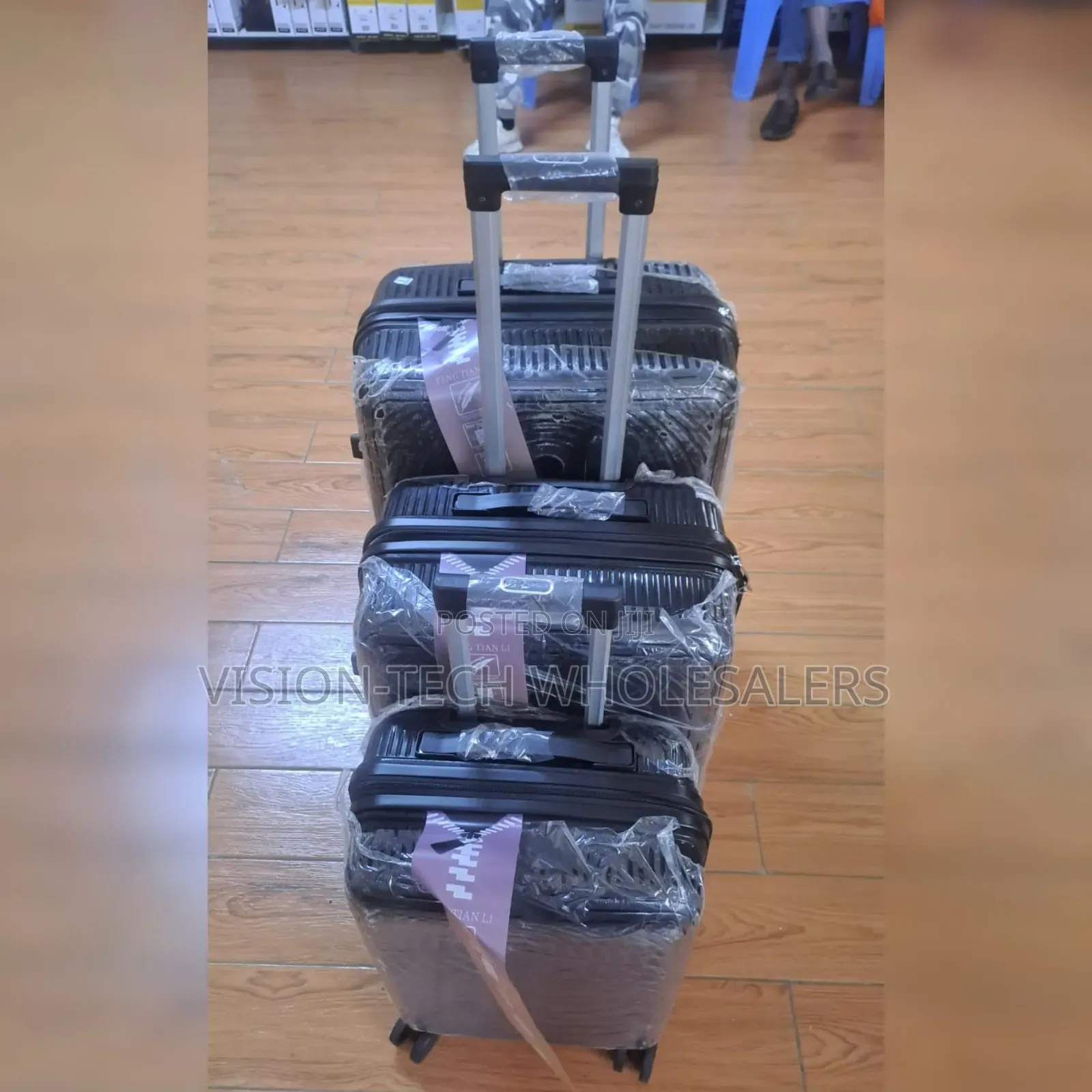 3 in 1 Rubber Suitcase