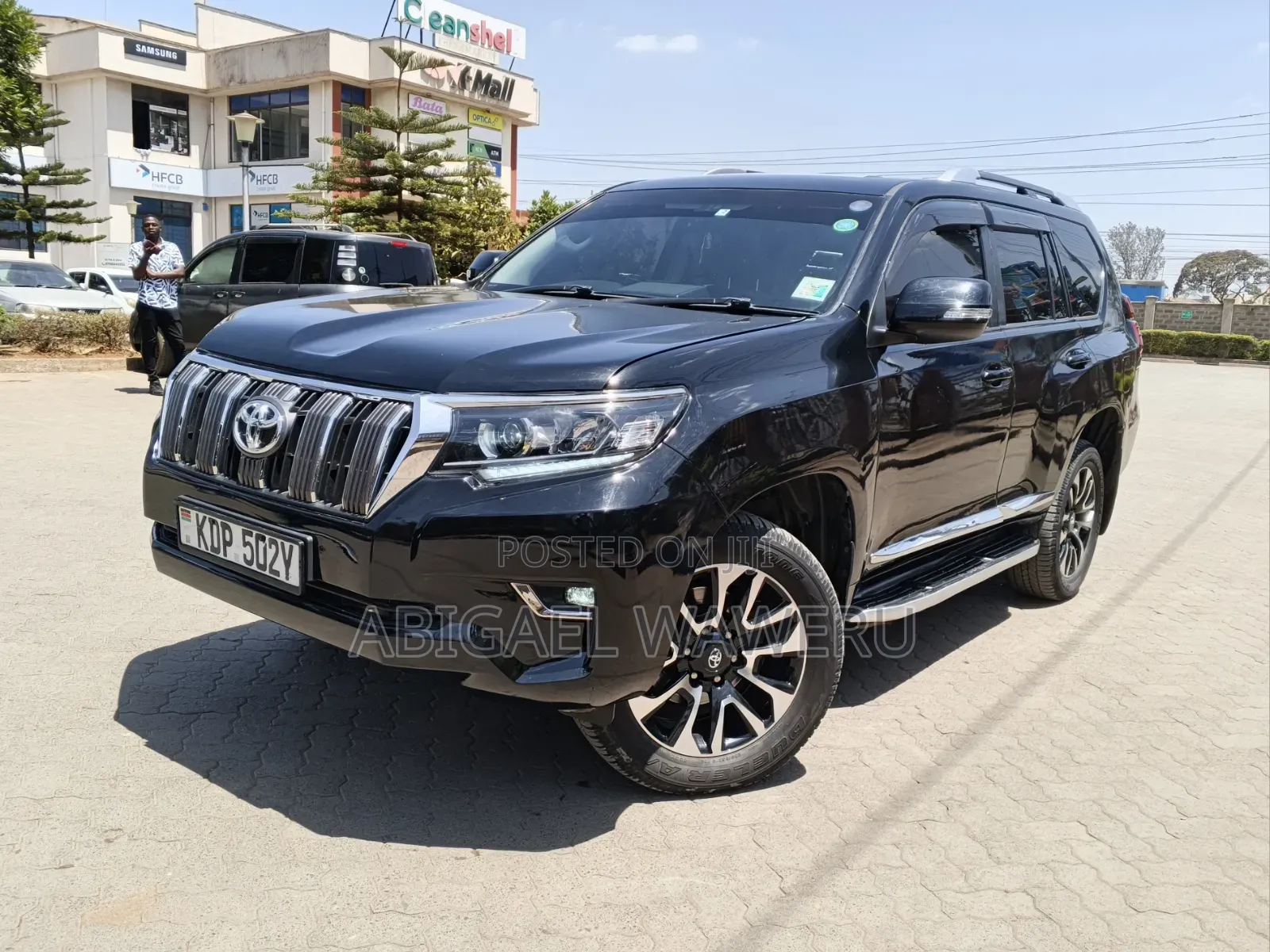 Toyota Land Cruiser Prado 2017 Black