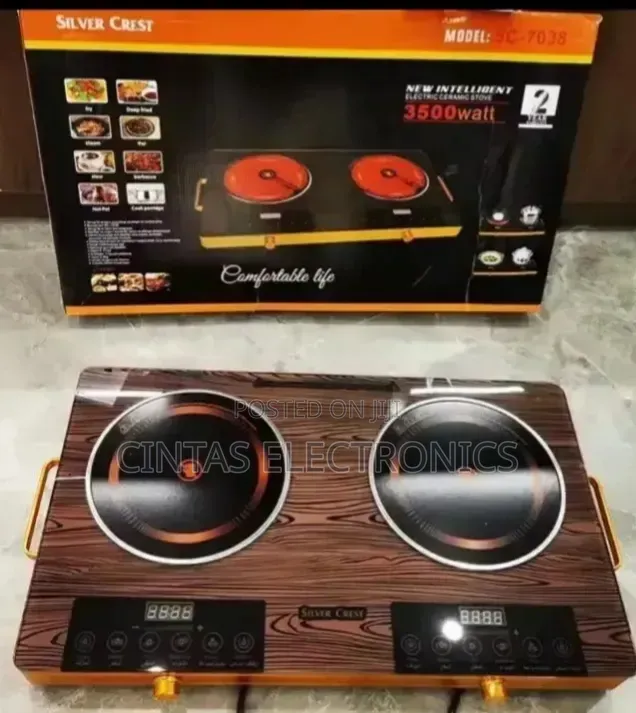 Silvercrest 3500W Double Induction Radiant Cooker