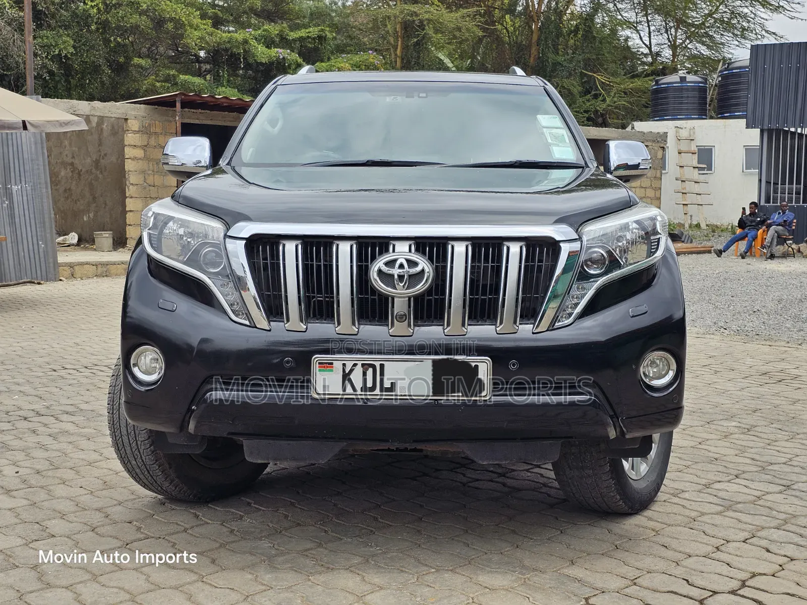 Toyota Land Cruiser Prado 2017 Black