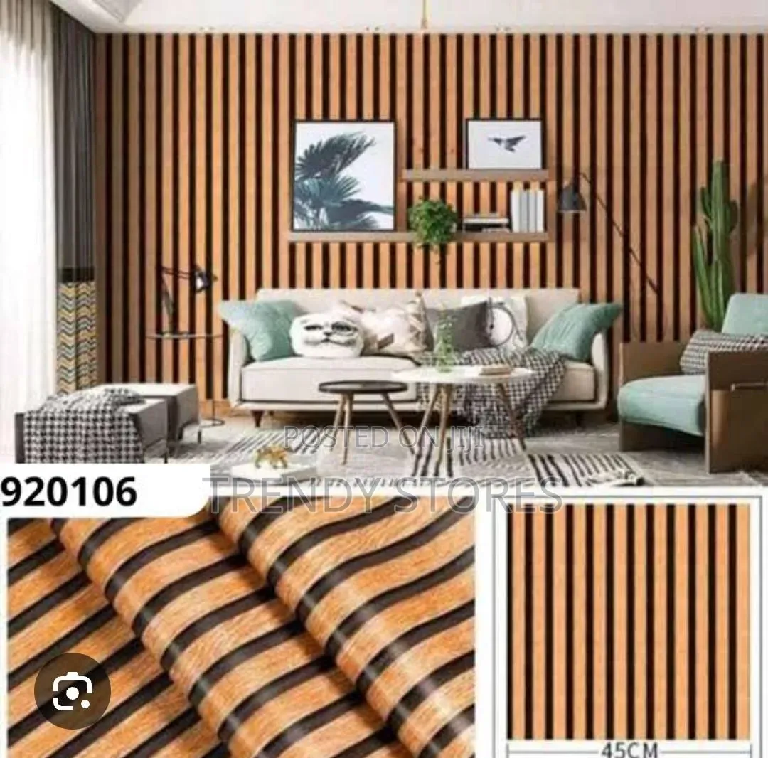 Wood Grille Wallpaper
