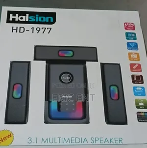 Haision Multimedia Speaker System 3.1 Ch 65000 W Hd- 1972