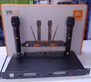 JBL VM500 Dual UHF Professional Wireless Handheld Microphone System