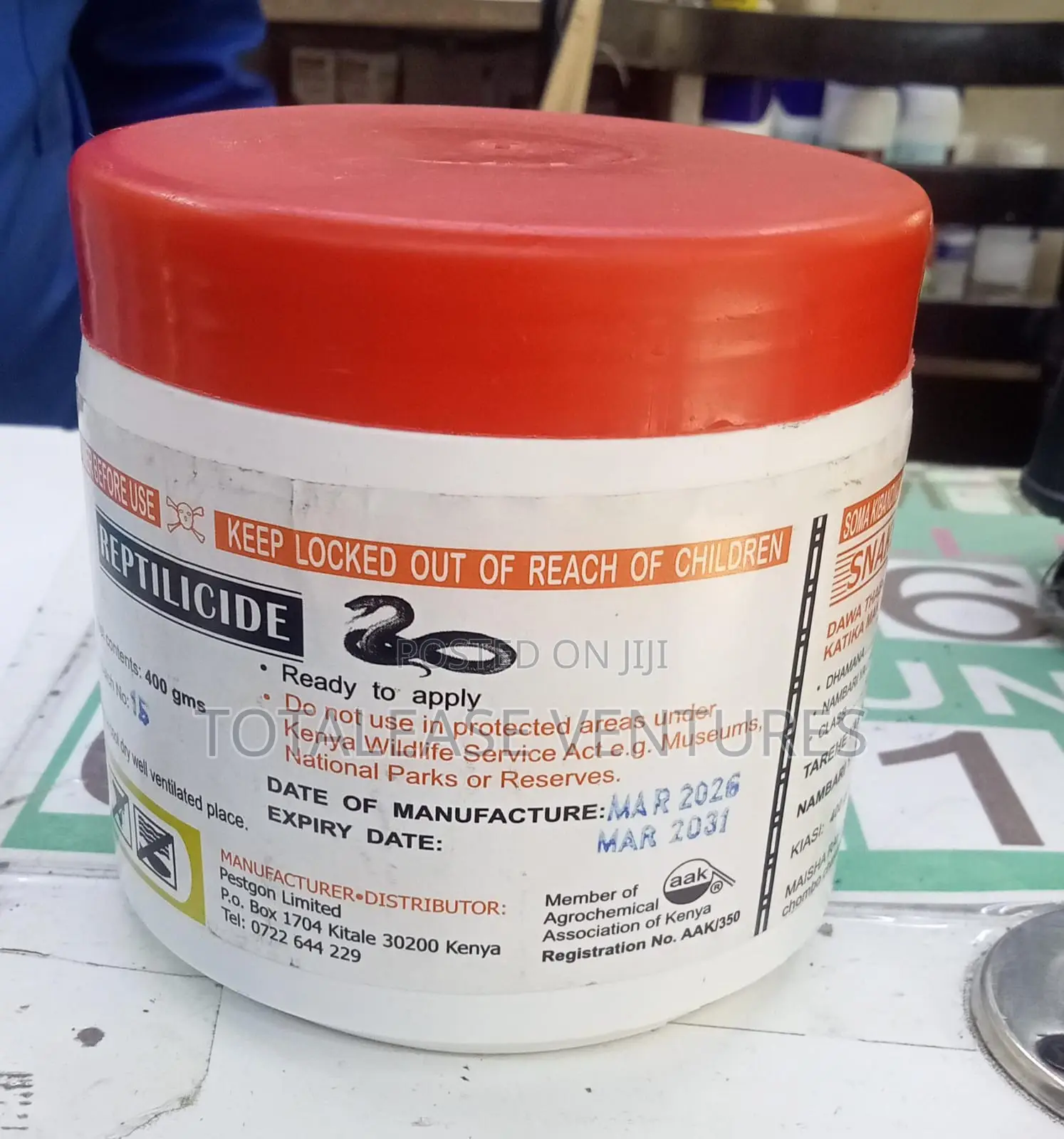 400g Snake Fix Snake Repellent Paste –