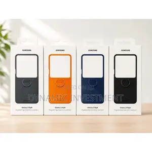 Samsung Galaxy Z Flip 8 Eco-Leather Kindsuit Magnetic Ring Cover Case