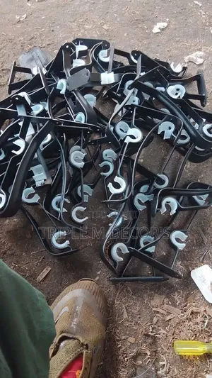 Powder Coated Iron  Curtain Rod Bracket/ Holders