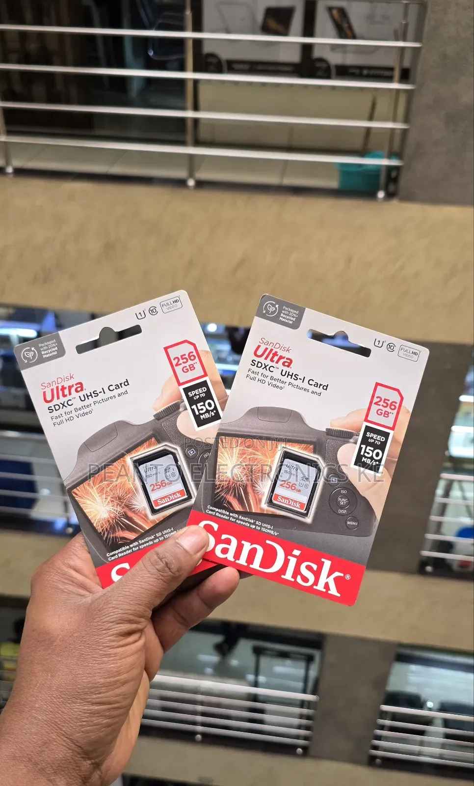 Sandisk Ultra SDXC 256gb 150mb/S Class 10 Uhs-I
