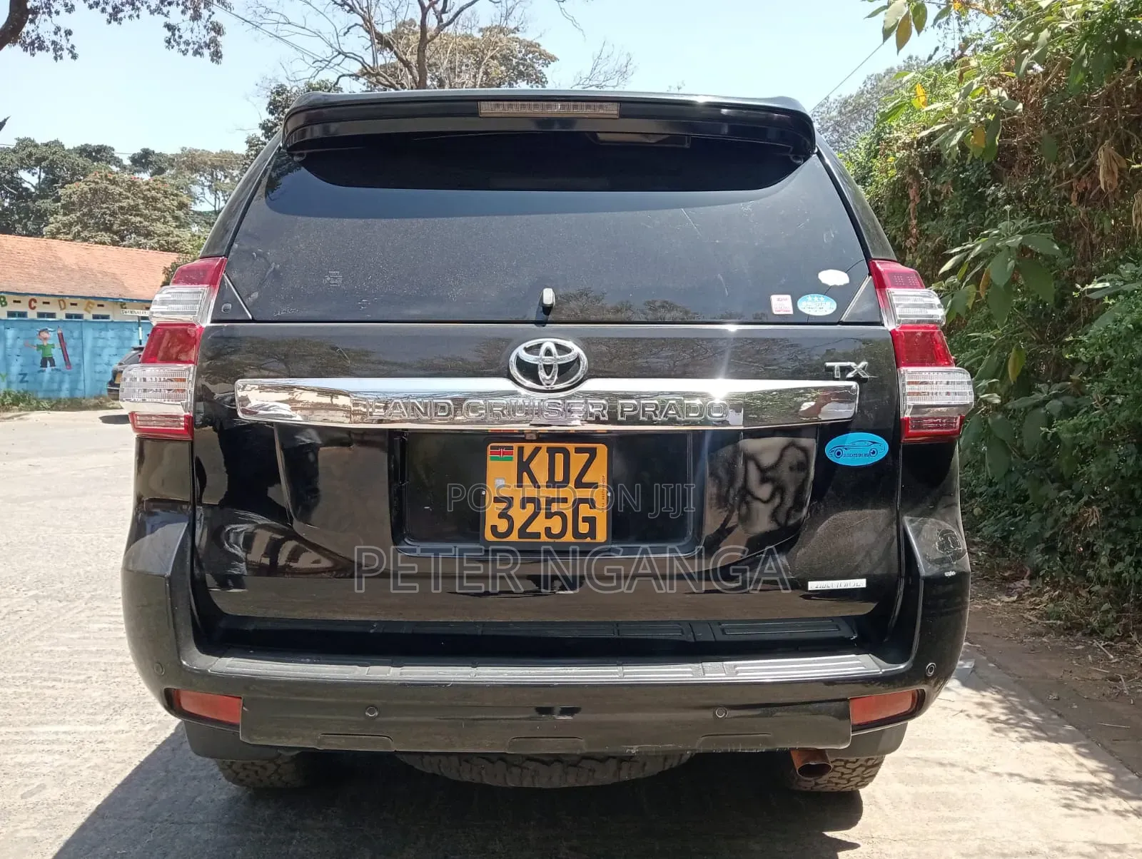 Toyota Land Cruiser Prado 2012 Matt Black