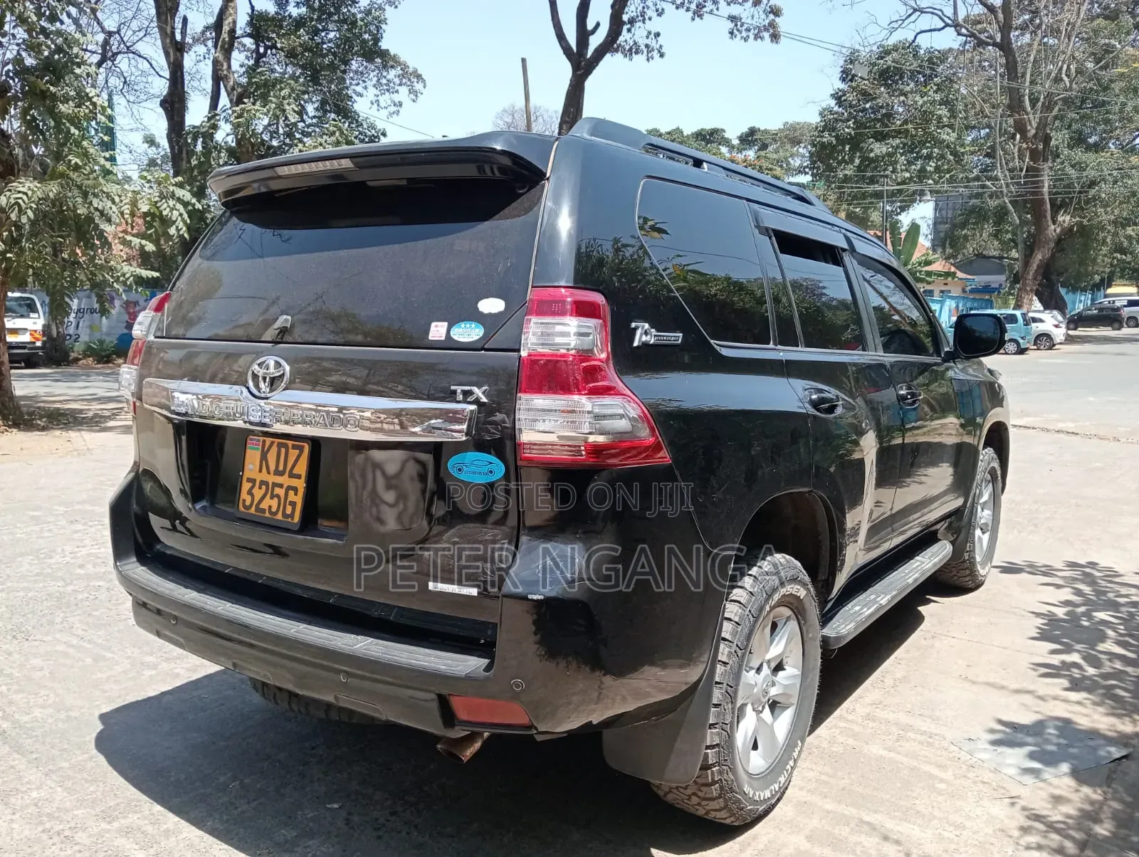 Toyota Land Cruiser Prado 2012 Matt Black