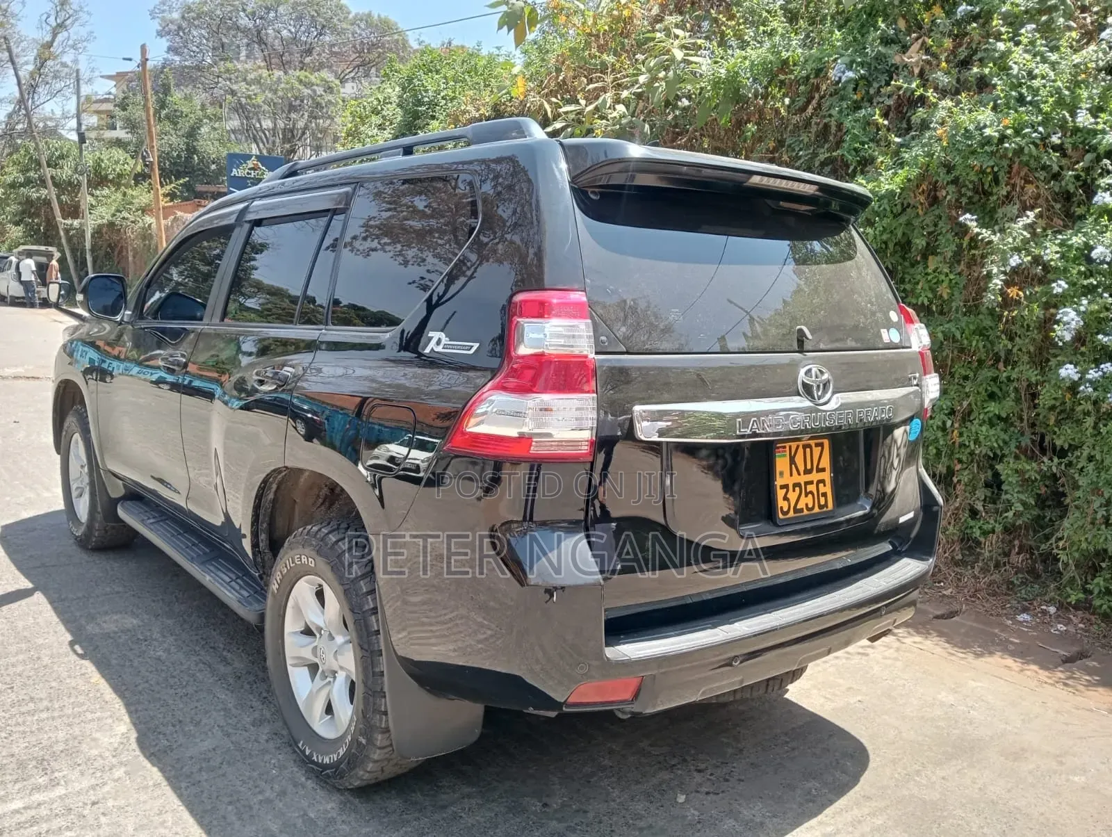 Toyota Land Cruiser Prado 2012 Matt Black