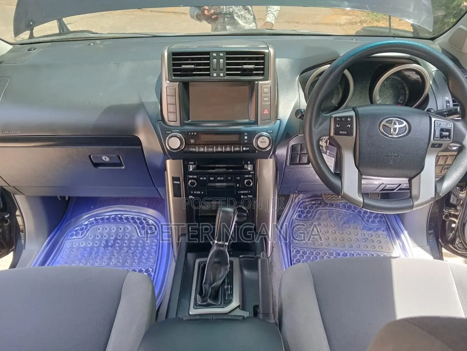 Toyota Land Cruiser Prado 2012 Matt Black
