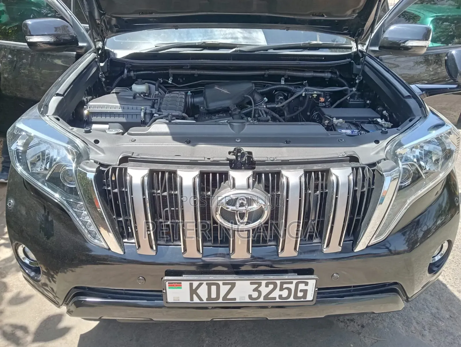Toyota Land Cruiser Prado 2012 Matt Black