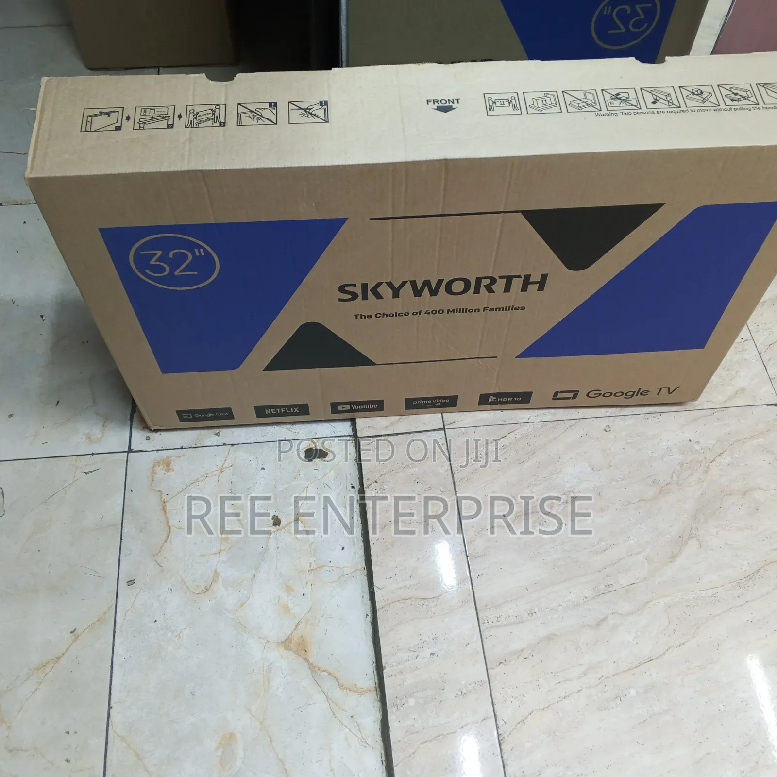 Google TV Skyworth 32 Inches Smart TV.availabe