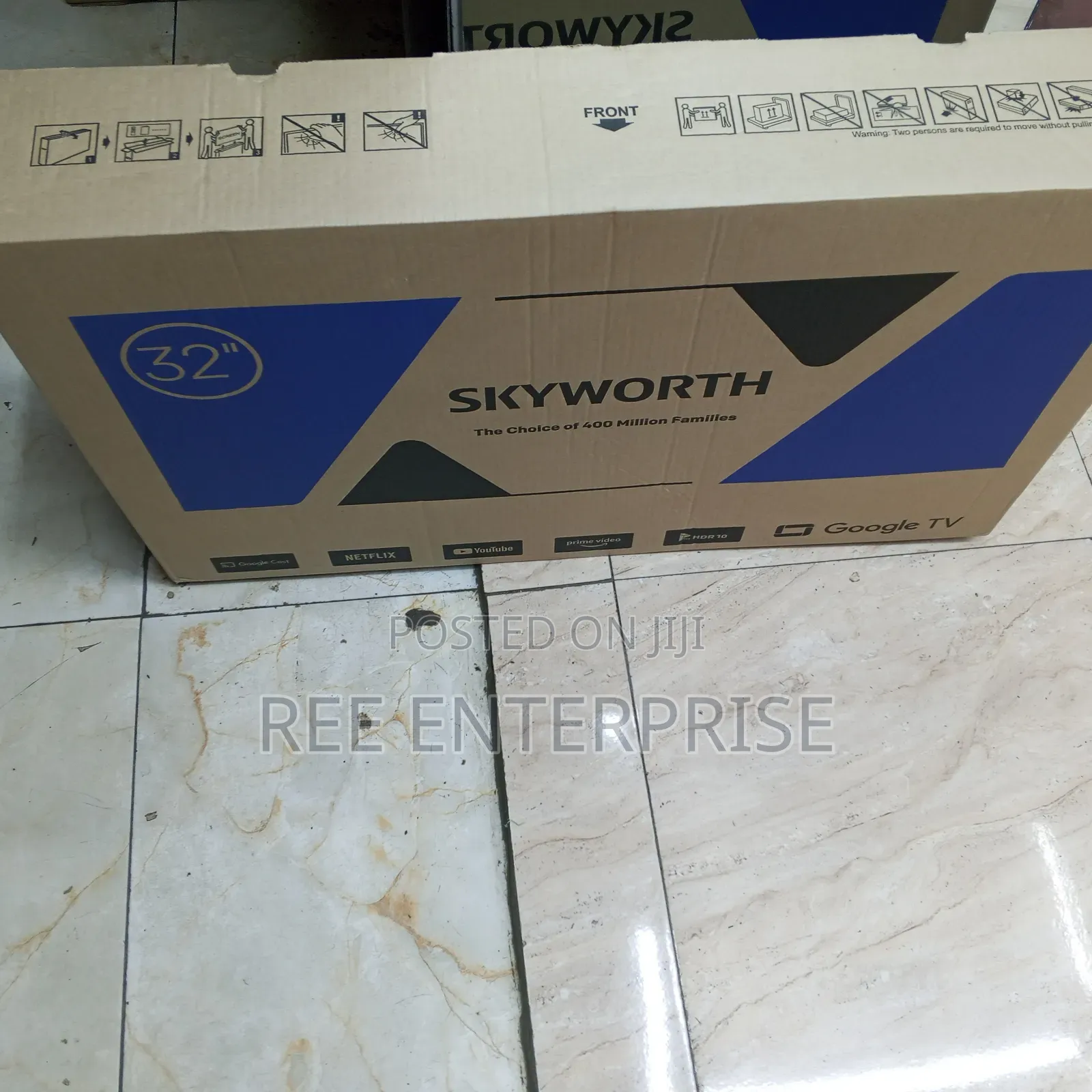 Google TV Skyworth 32 Inches Smart TV.availabe