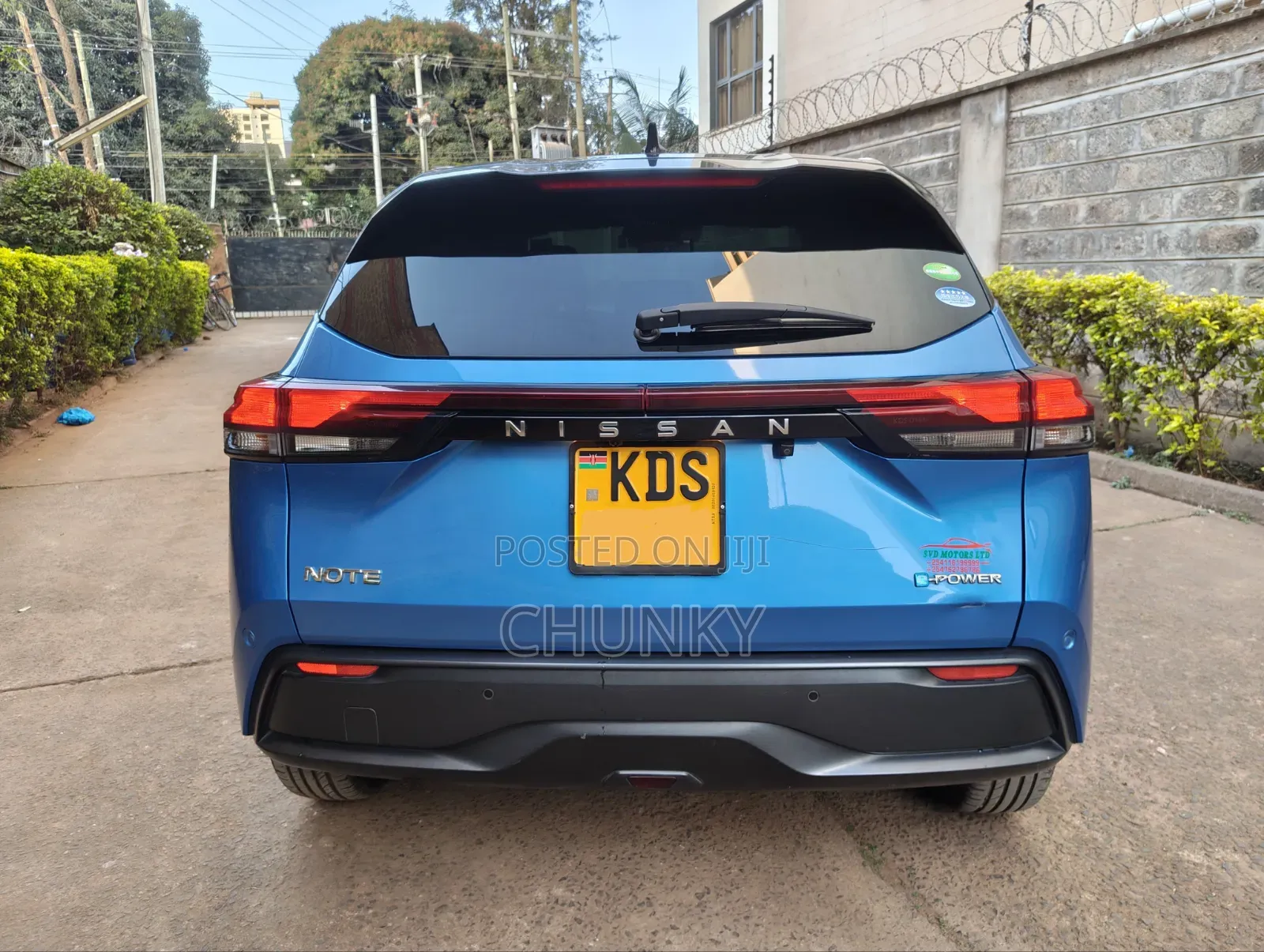 Nissan Note 1.2 Hybrid 2021 Blue