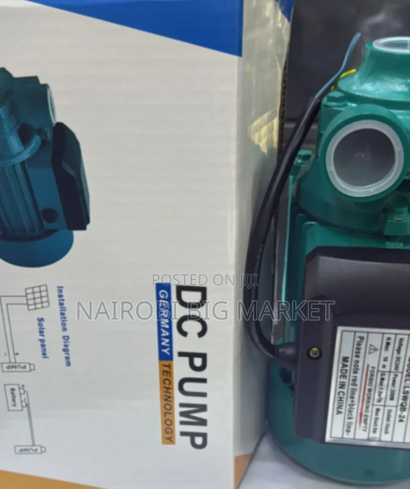 DC Booster 12volts 24volts Pump