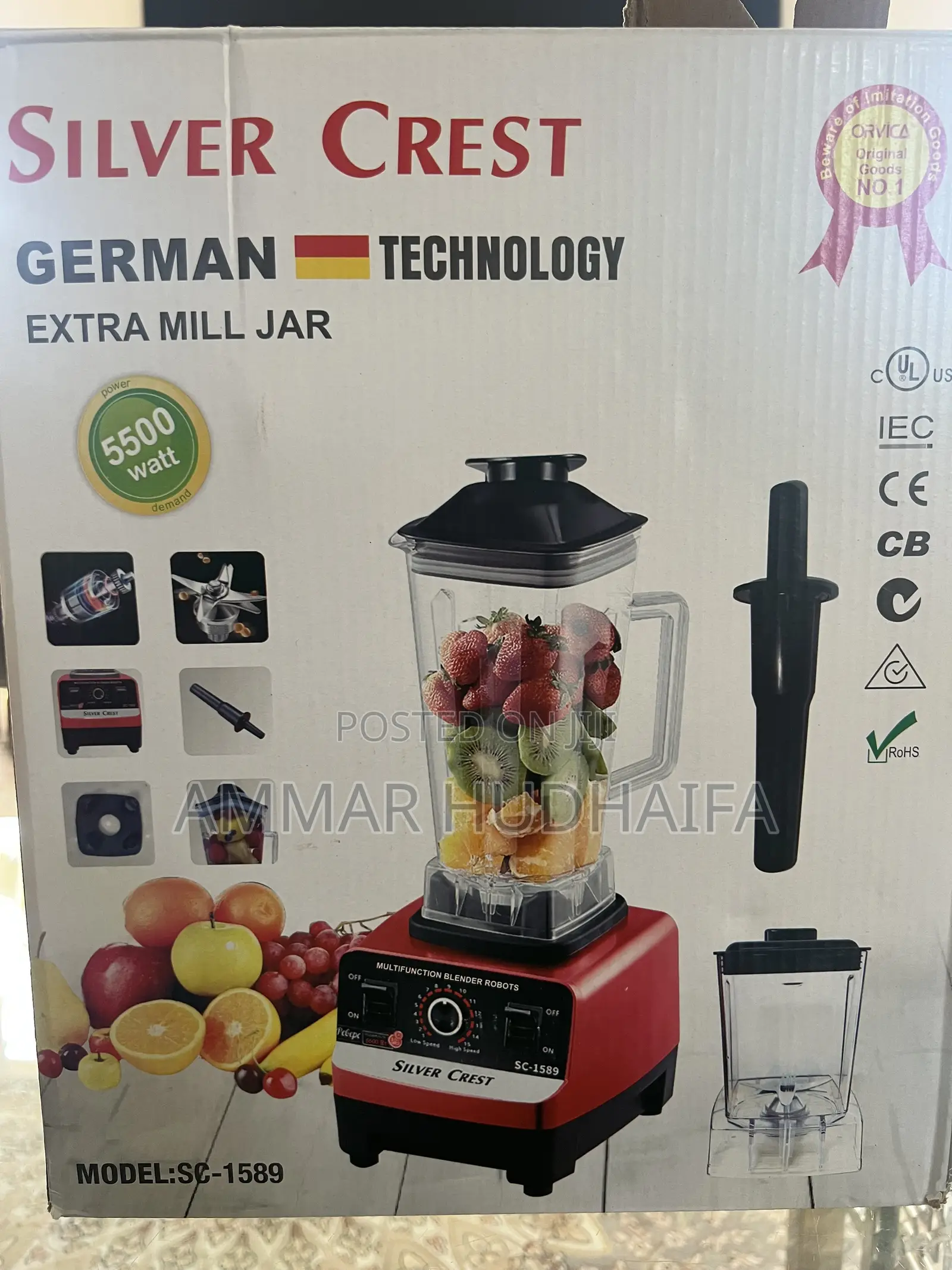 Silver Crest Blender
