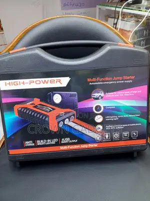Portable Car Jump Starter With Air Pump & Power Bank