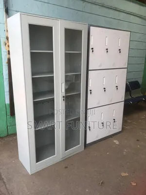 Front Glass Cabinet/Steel Office Cabinet
