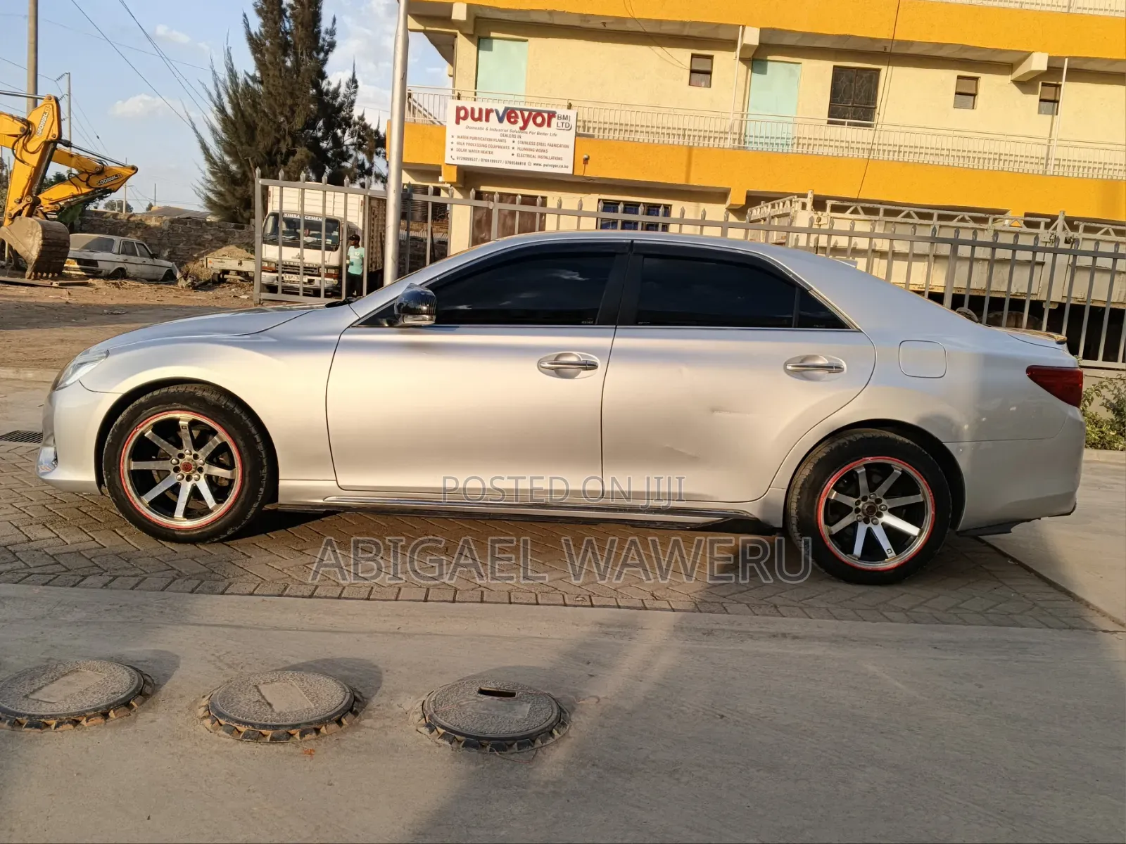 Toyota Mark X 2015 Silver