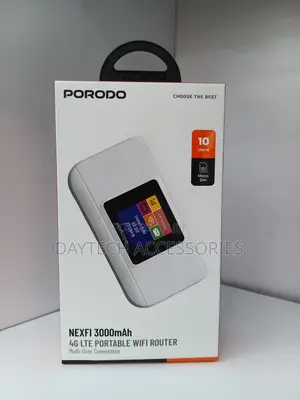 The Porodo NEXFI 4G LTE Portable MIFI Router (3000mAh)