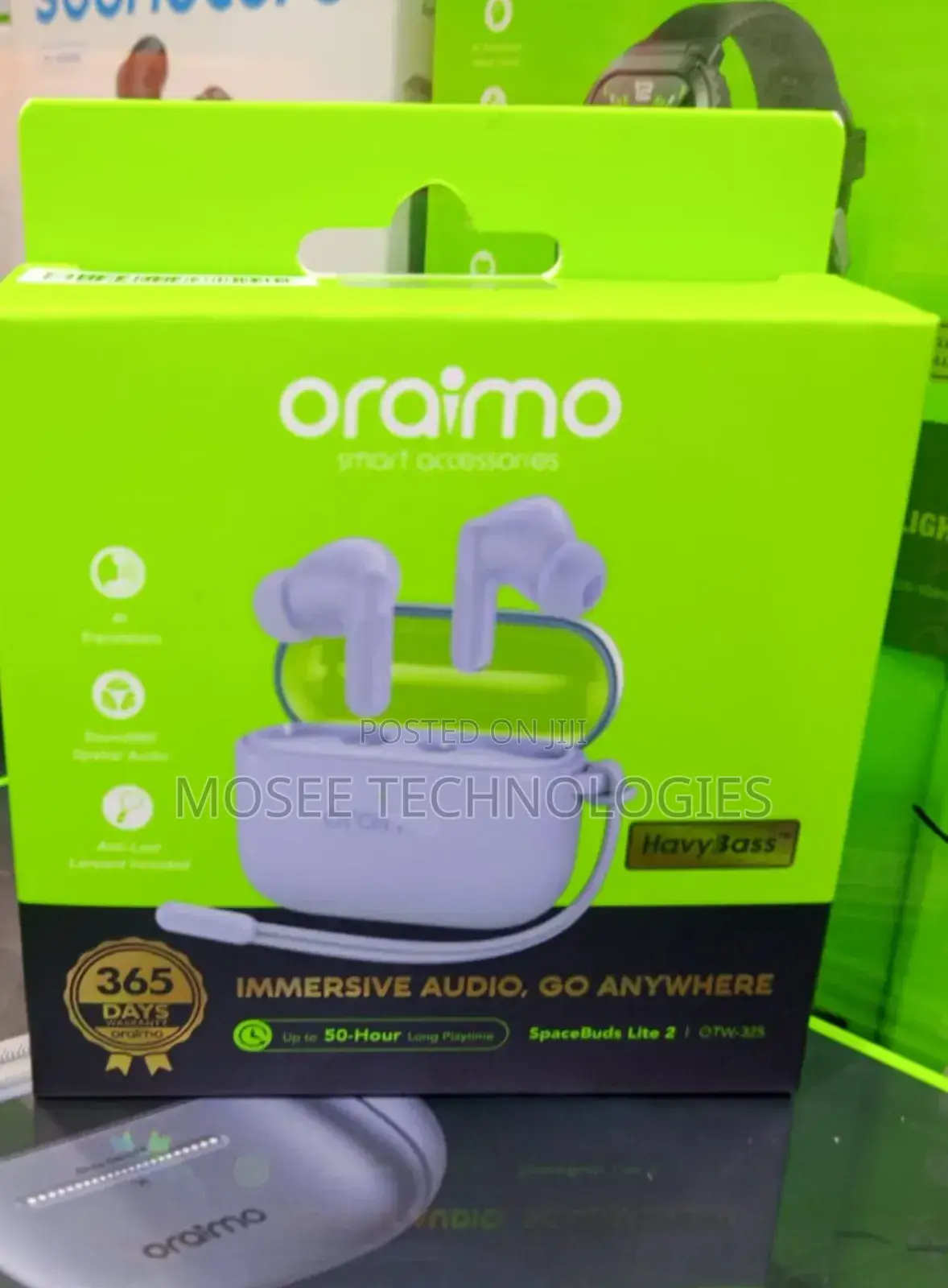 Oraimo SpaceBuds Lite 3 Immersive Wireless Earphones