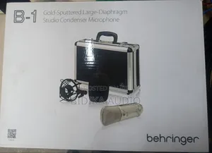 Behringer B-1 Cardioid Condenser Mic With Low-Cut Filter and -10dB Pad