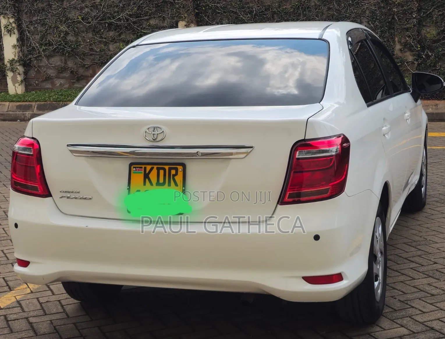 Toyota Axio 2017 White