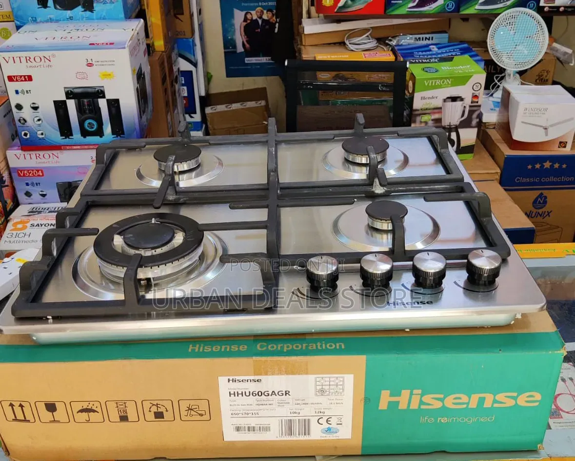 Hisense Inbuilt Gas Cooker – Hhu60gagr