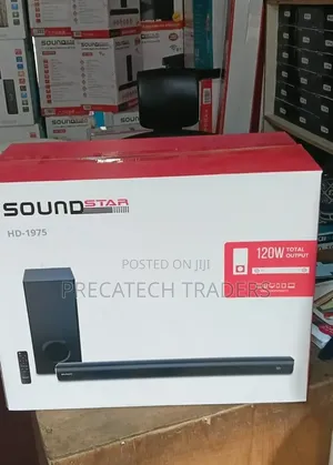Soundstar HD-1975 120W Sound Bar – Powerful Audio