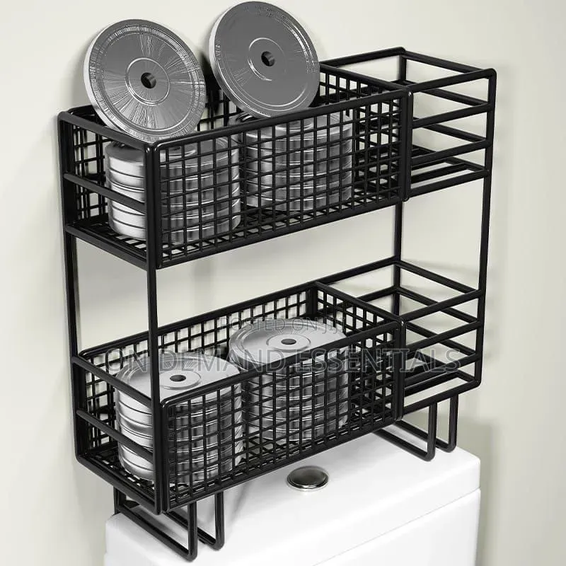 Double Layer Over the Toilet Rack/Shelf Bathroom