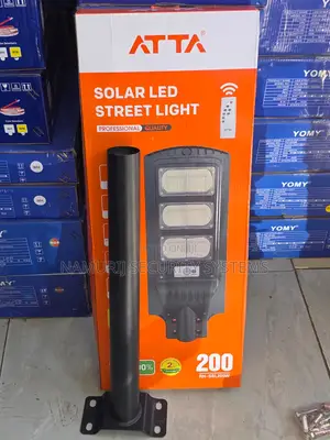 300W Solar Street Light – High Power LED Outdoor Security Light