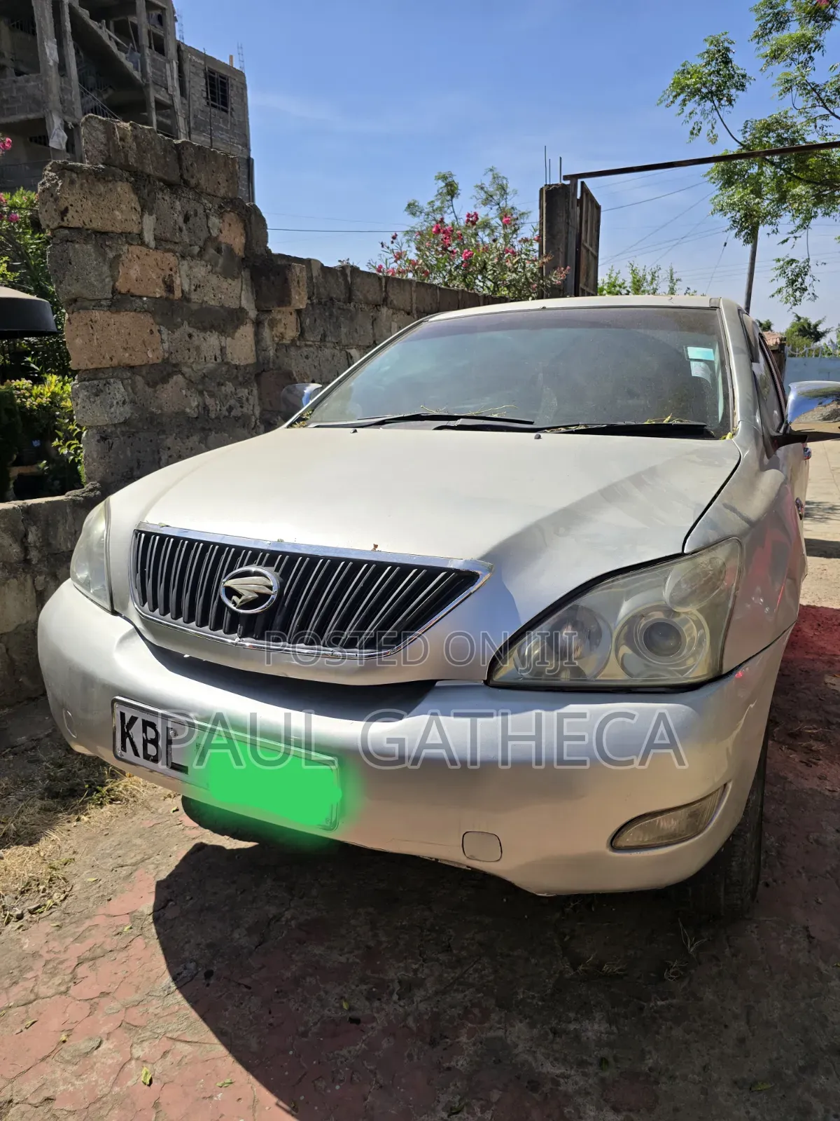 Toyota Harrier 2003 Silver