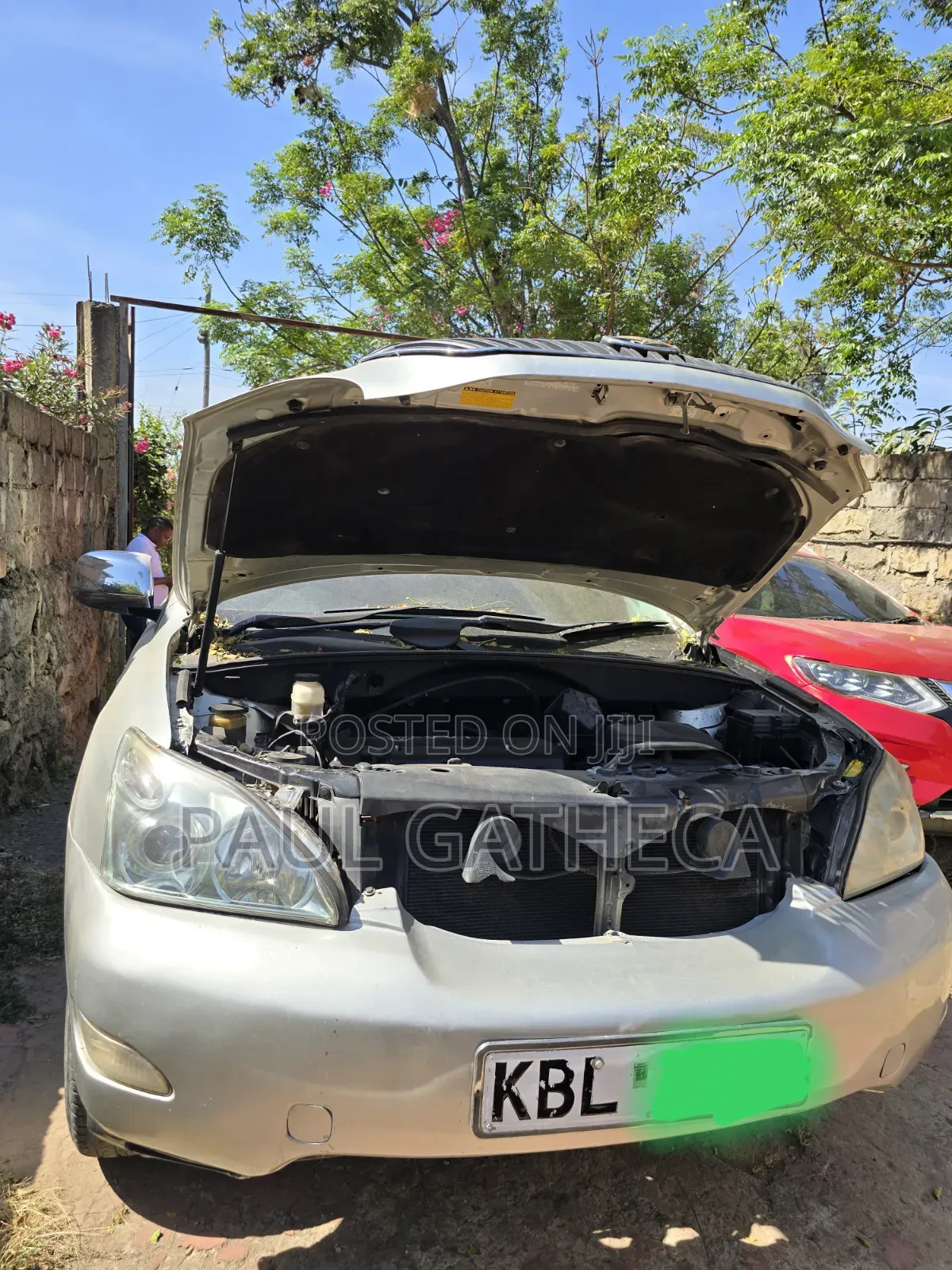 Toyota Harrier 2003 Silver