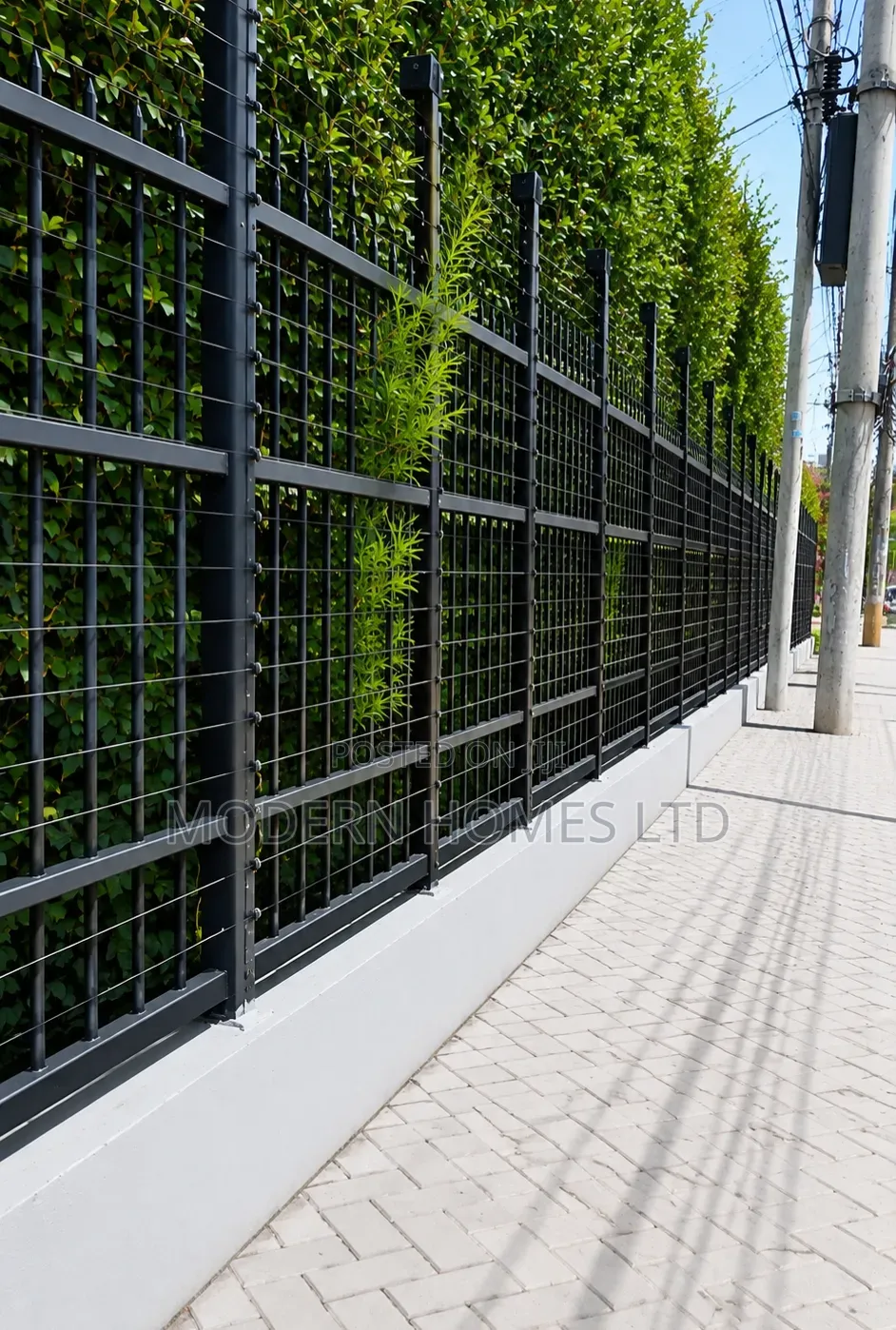 Heavy-Duty Steel Security Fence for Homes & Commercial Properties