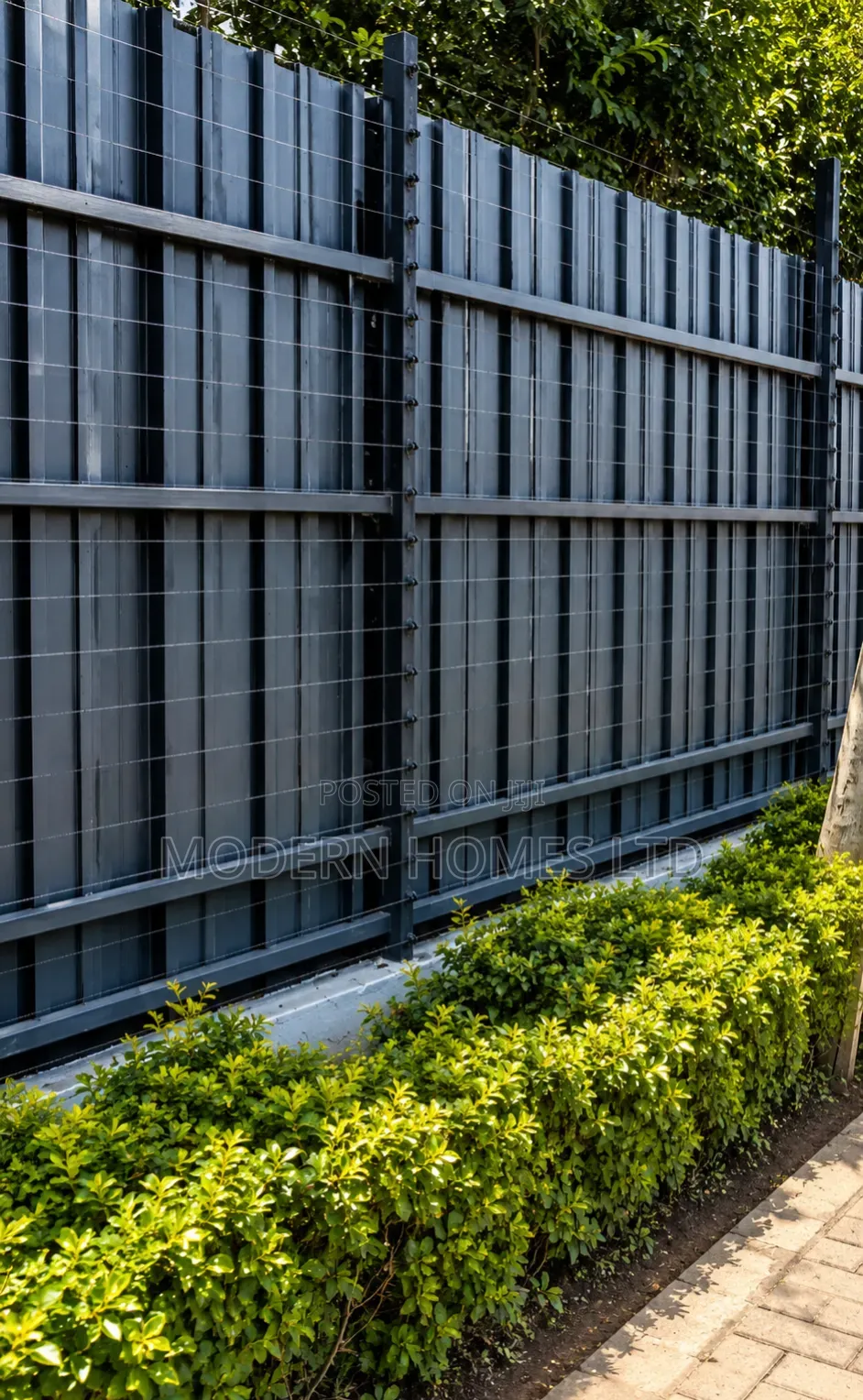Heavy-Duty Steel Security Fence for Homes & Commercial Properties