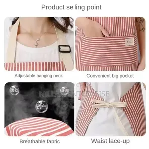 Hand-Wiping Kitchen Cooking Apron//oil-Proof*