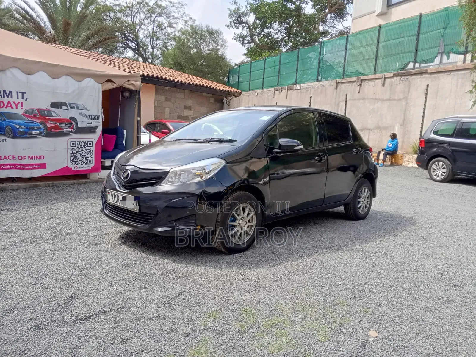 Toyota Vitz 2012 Black