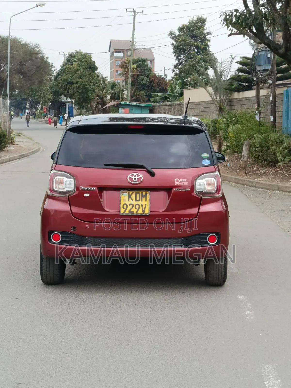 Toyota Passo 2017 Red