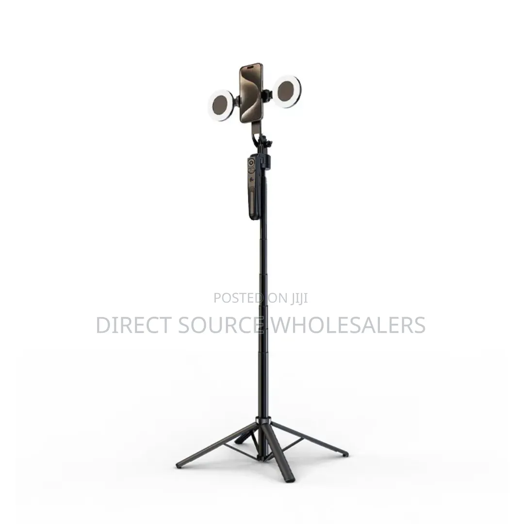 AI Face Tracking Tripod Stand 360° Auto Follow Smartphone