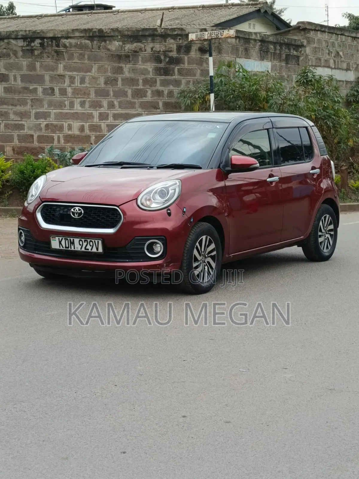 Toyota Passo 2017 Red