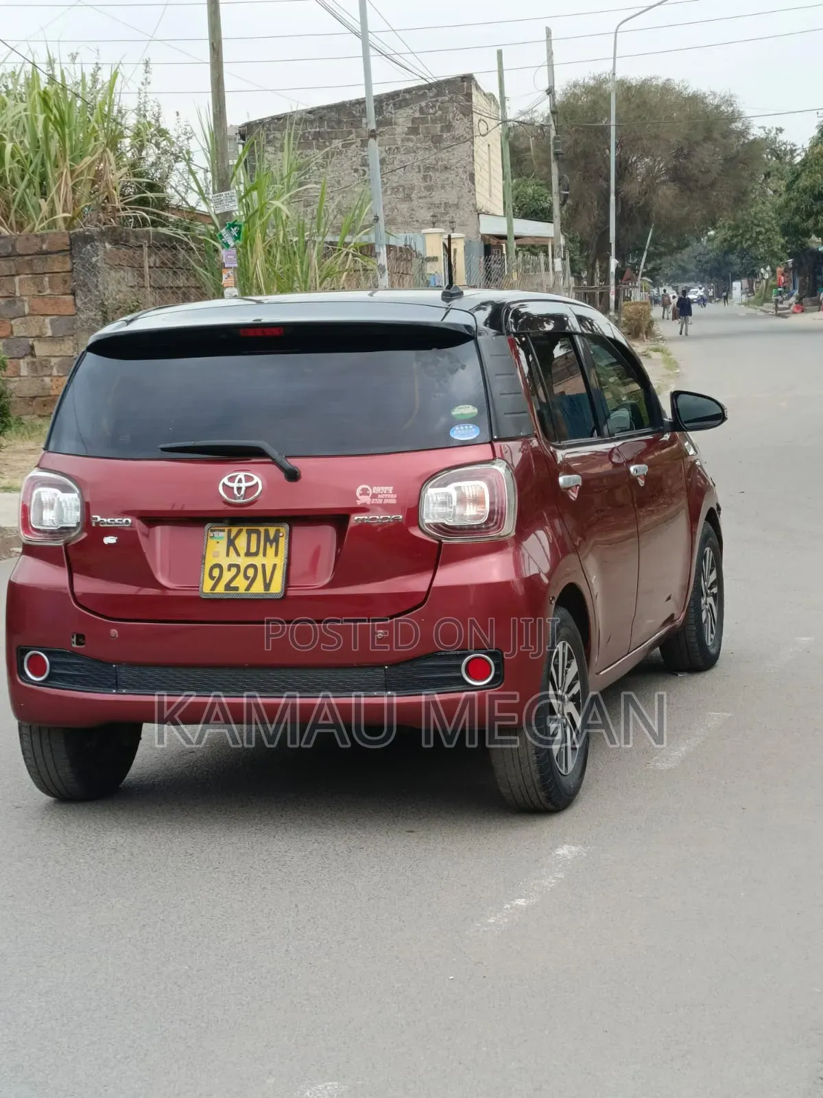 Toyota Passo 2017 Red