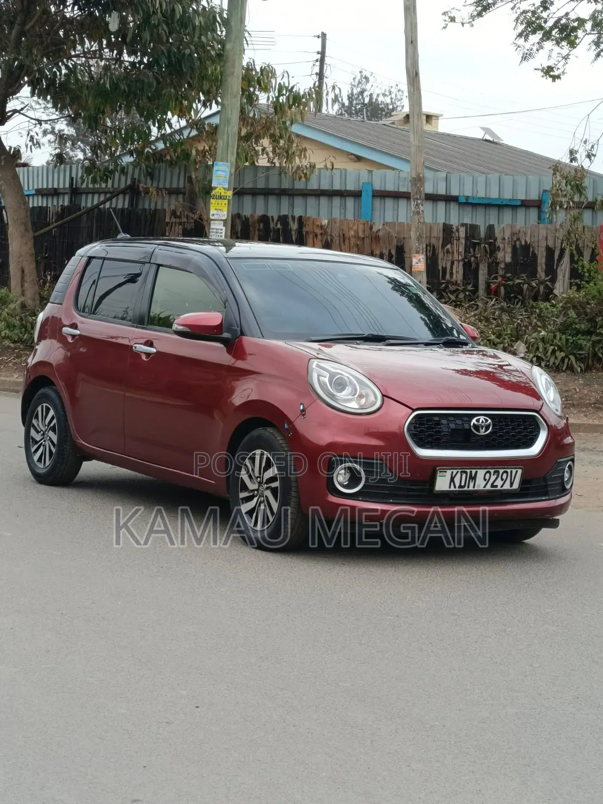 Toyota Passo 2017 Red